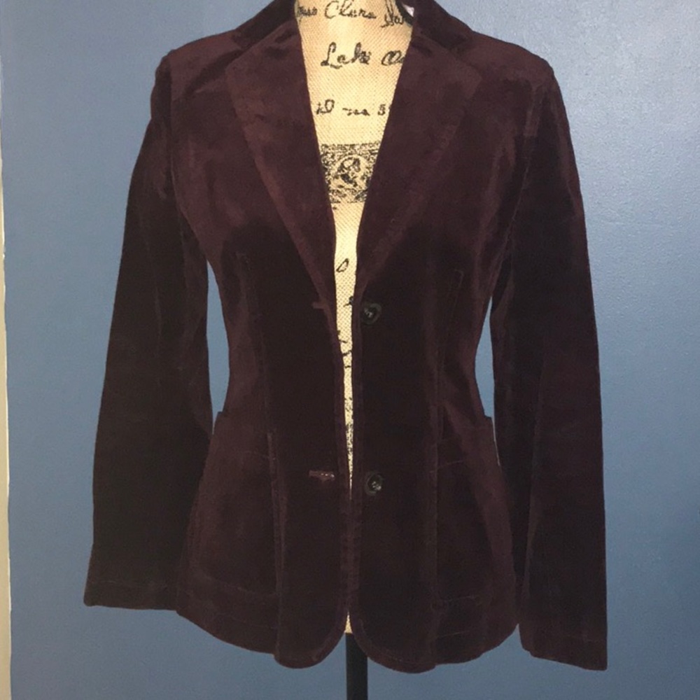 Gap Velvet holiday blazer